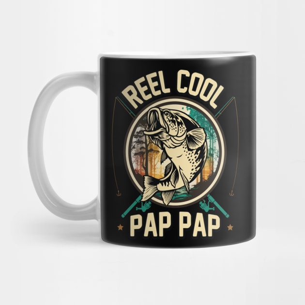 Reel Cool Pap Pap Fishing Gift by ryanjaycruz